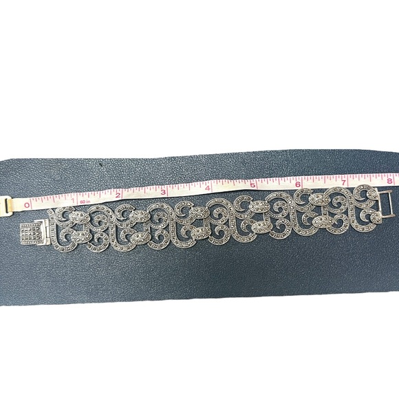 Victorian Sterling Silver Bracelet - Picture 4 of 4